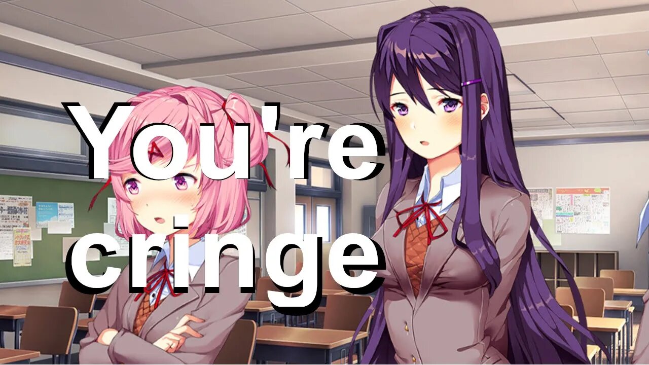 Forced to Read a Cringe Poem in Doki Doki Literature Club