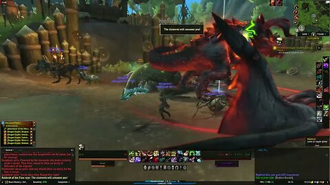 World of Warcraft Dragonflight The Field of Ferocity Elemental Revenge Round
