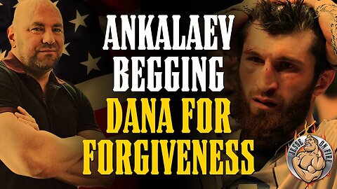 Ankalaev is BEGGING Dana for FORGIVENESS! "Judges are RACIST toward RUSSIANS..."