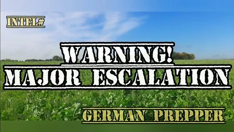 Intel# Warning! Major Escalation