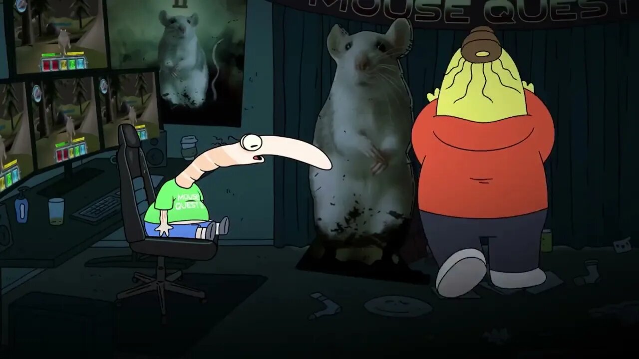 Smiling Friends worm man meme #shorts