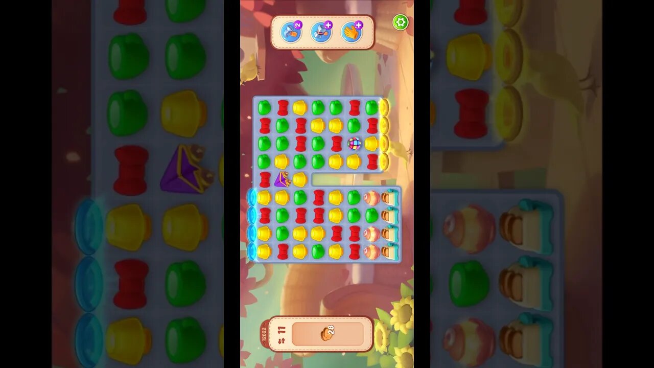 Shorts Playrix Homescapes Gameplay Walkthrough Level 12822-040