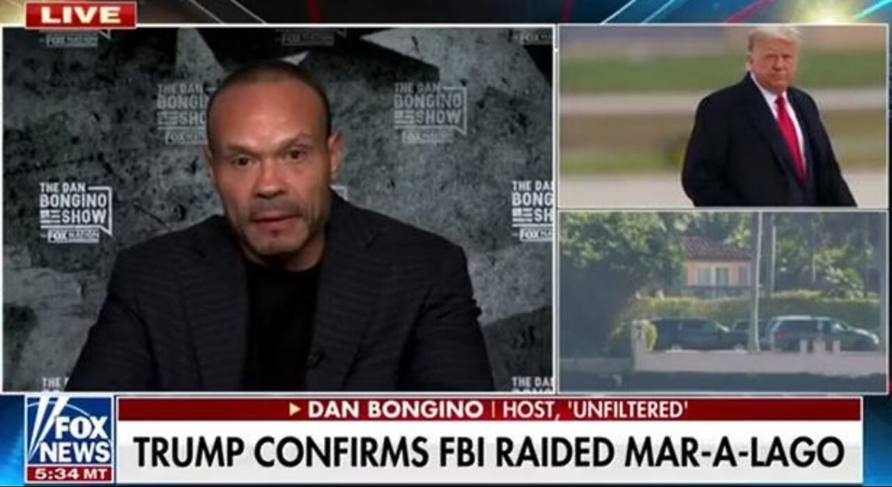 Dan Bongino: His Response to the Mar-A-Lago Raid by the Corrupt FBI, He Doesn't Hold Back