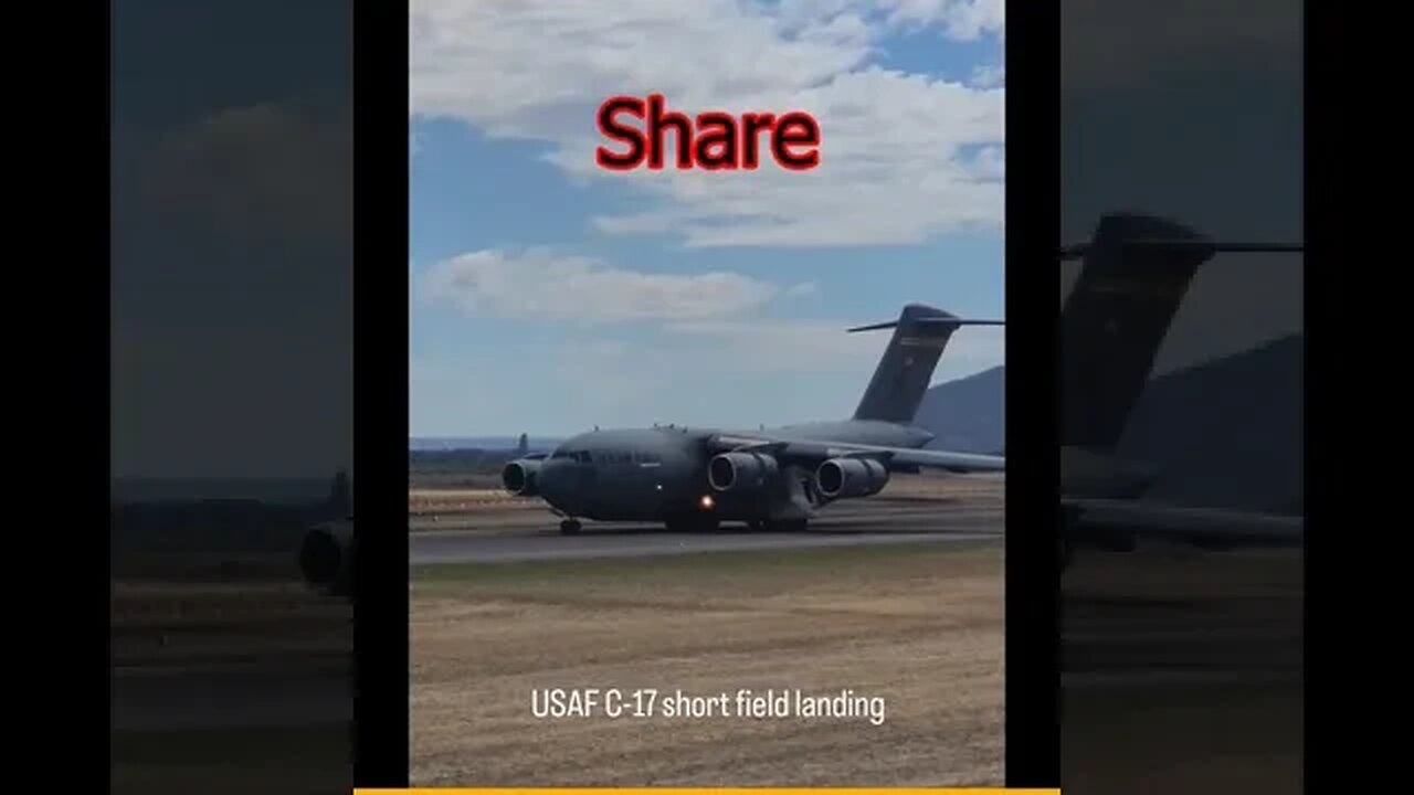 Hilarious C17 GlobeMaster MoonWalk #AeroArduino #Aviation #Flying