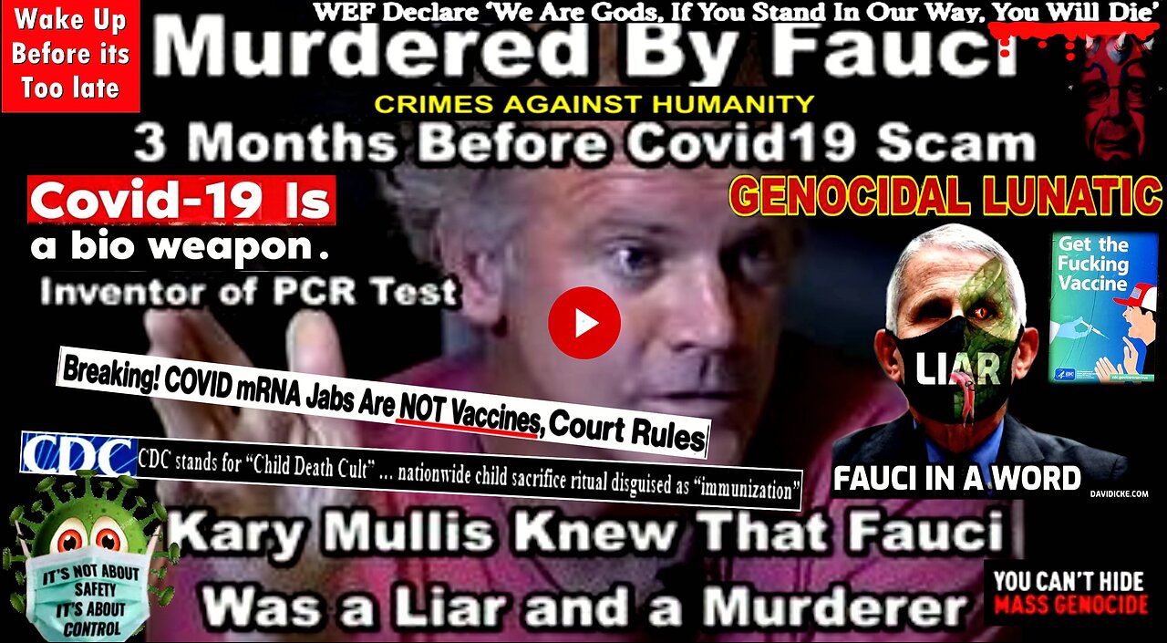 TO COVID19 TO HIDE THE TRUTH OF THE PCR TEST - compilation (related info and links in descriptio