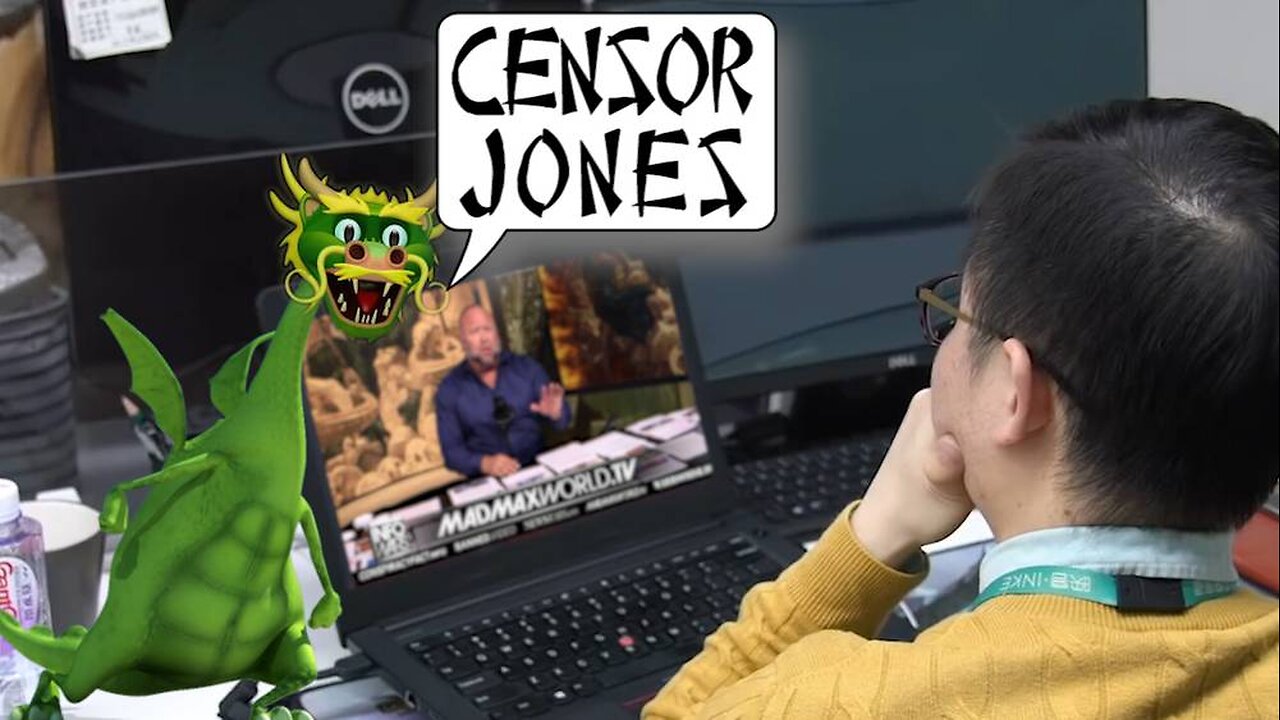 Watch The CCP Censor Alex Jones In Real Time