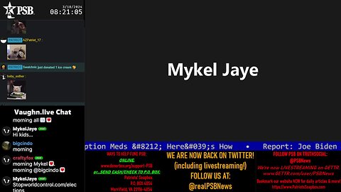 2024-03-18 08:13 EDT - Patriots Soapbox AM: with MykelJaye, SkyeBreeze