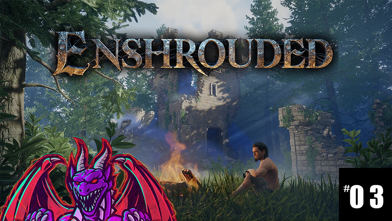 Lavistro Plays- Enshrouded Ep 5 - Gathering resources for Revelwood base