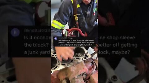 Cummins 6.7 engine dropped a valve - how to fix it and how much it costs #shorts