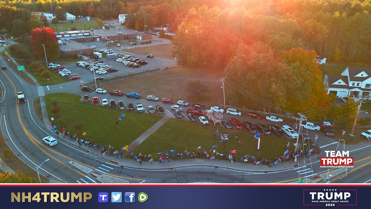 NH4TRUMP - PELHAM, NH WEEKLY TRUMP FLAG/SIGN WAVE