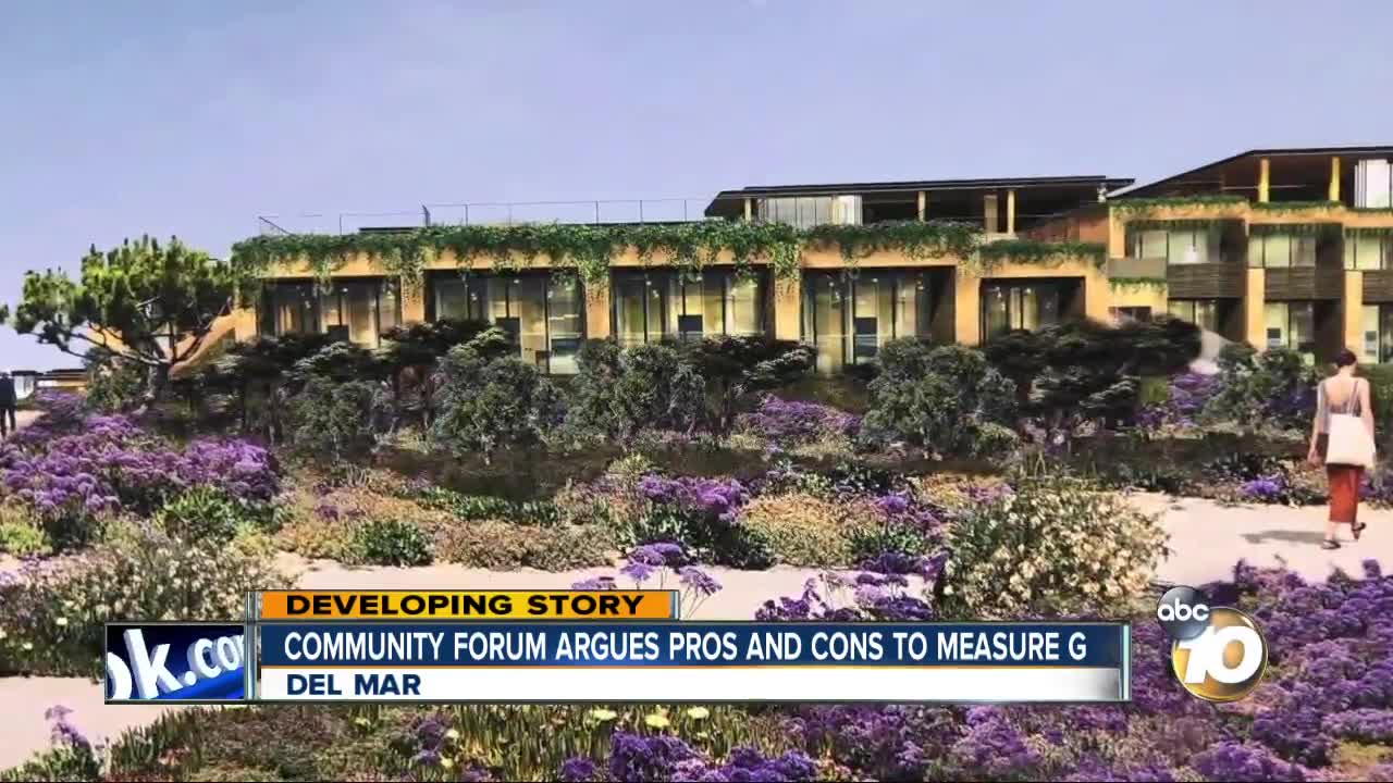 Community forum argues pros and cons to Measure G