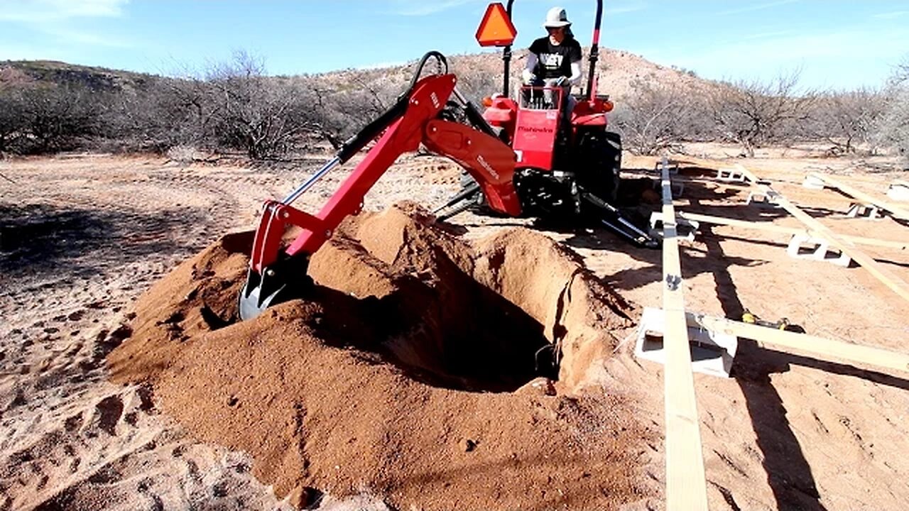 Anchoring Our Off Grid Rainwater Harvesting Surface