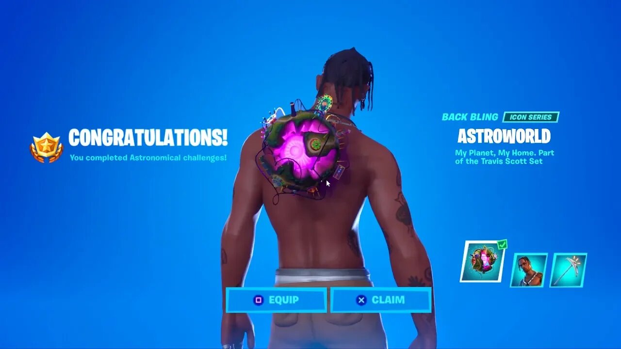 HOW TO GET FREE TRAVIS SCOTT REWARDS IN FORTNITE! [Astronomical Challenges] *NEW*