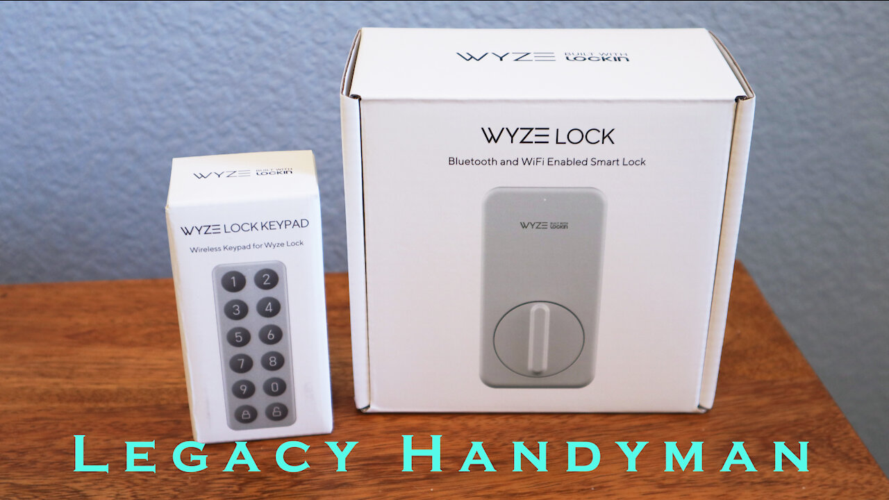 Wyze smart lock installation.