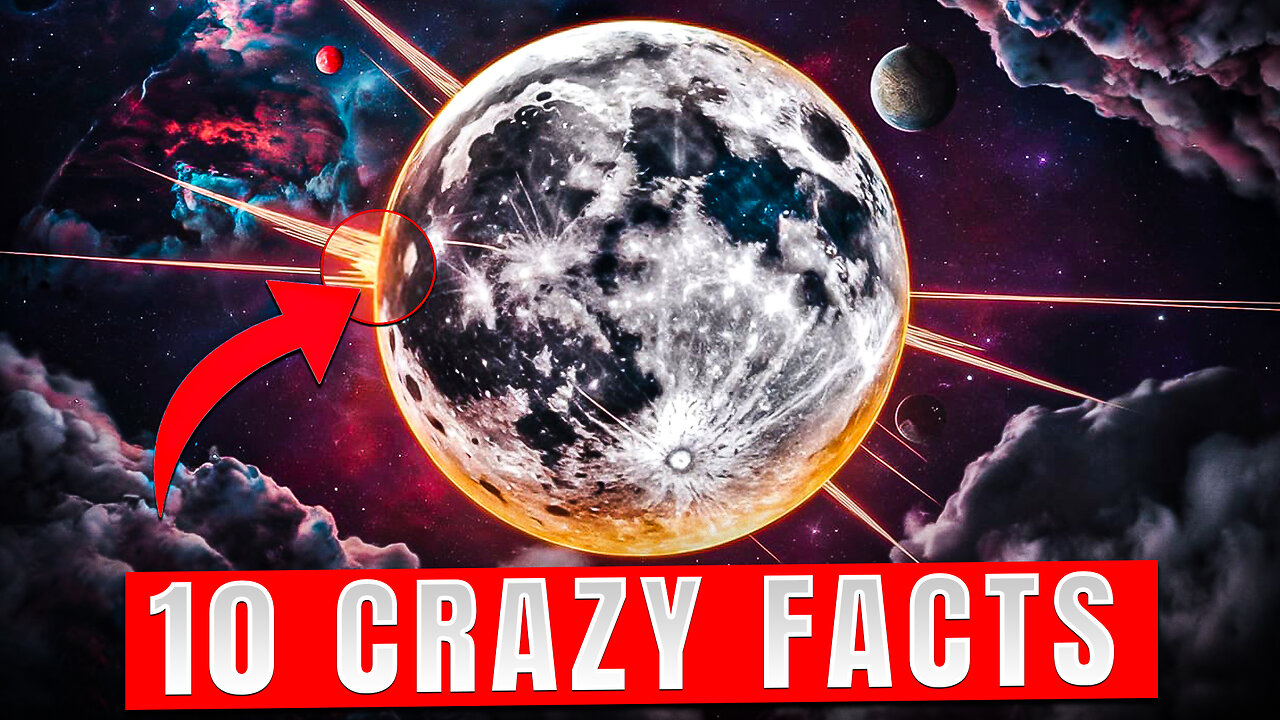 10 CRAZY facts about the Moon