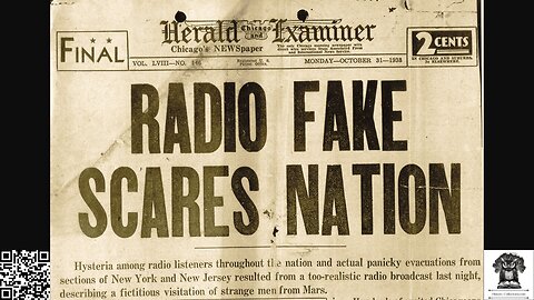 #OnThisDate October 30, 1938 - Broadcast Panic