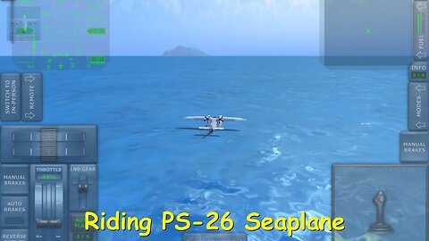 Riding PS-26 on the Water from Main Island to Archipelago | Turboprop Flight Simulator