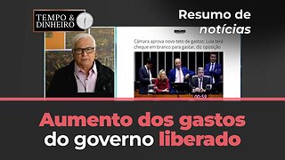 Aumento dos gastos do governo liberado