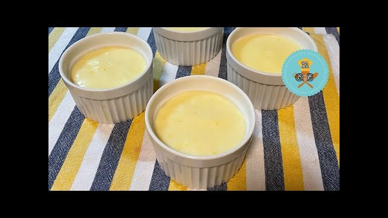 Greek Mastic Pudding / Κρέμα Μαστίχας