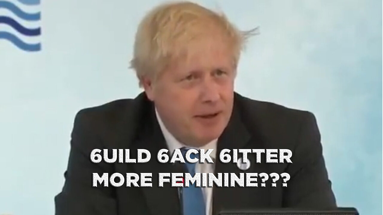 Boris Johnson At The G7 2021