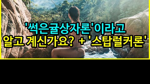 014 '썩은귤상자론'이라고 알고 계신가요? + '스탑럴커론'