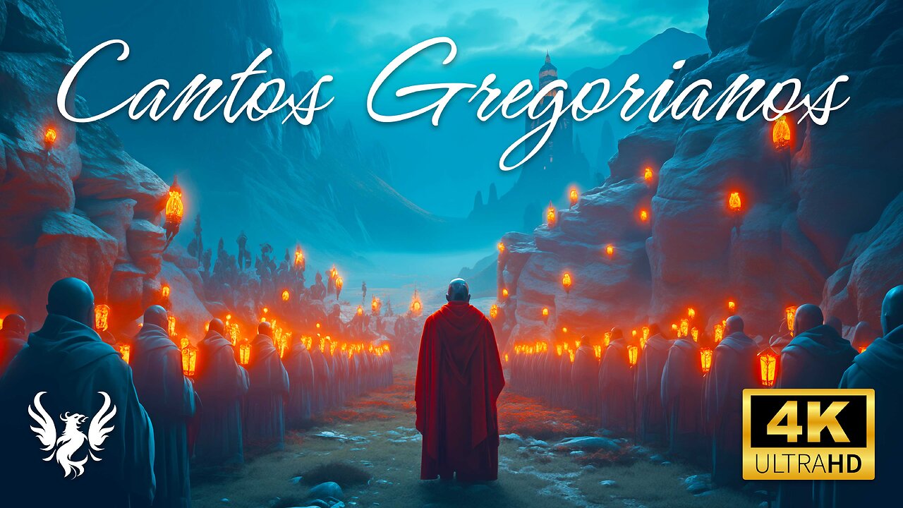 🎶 CANTOS GREGORIANOS ❯ Las Voces Celestiales de los Monjes Católicos 🔥 432Hz en 4K