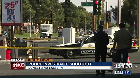 Police investigating shootout near Sunset and Eastern