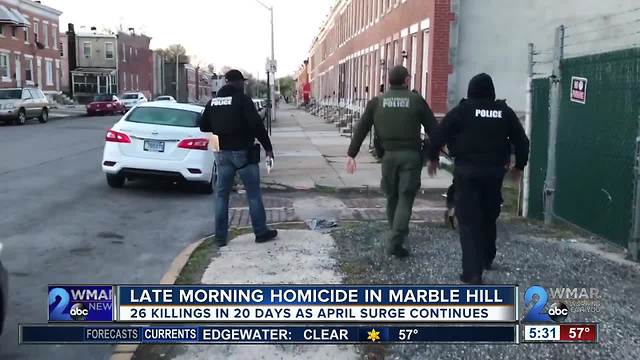 Baltimore suffers 26th murder in 20 days