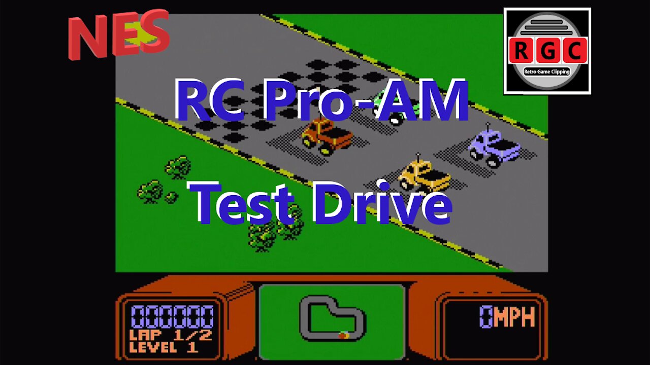 RC Pro-AM - Test Drive - Retro Game Clipping