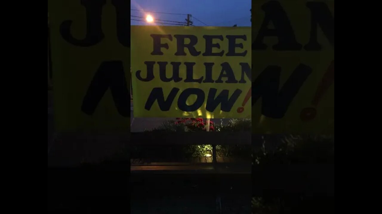 Julian Assange supporters meet at the launch of Ithaka