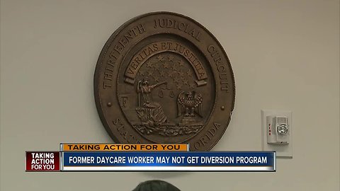 Former daycare worker may not get diversion program