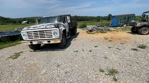 F600 hydraulic dump bed repair