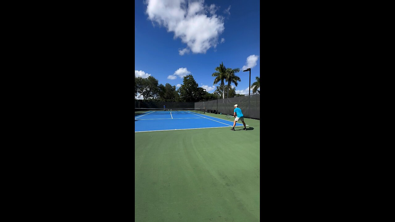 Tennis training in South Florida