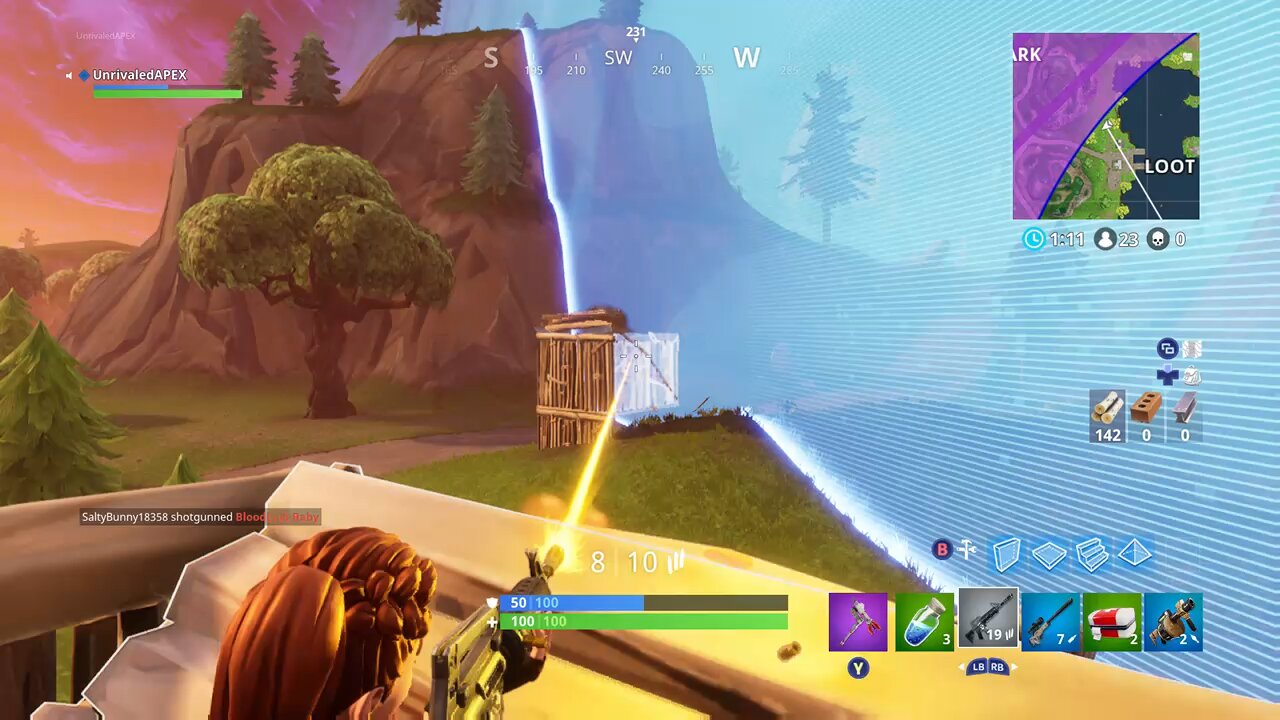 Gotcha! Don’t peek! One shot one kill!