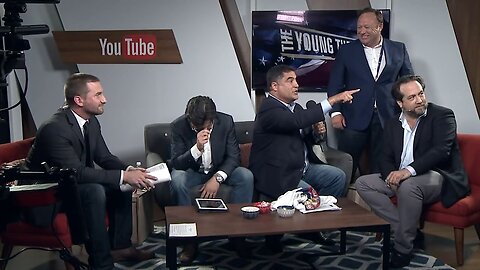 That time Alex Jones and Roger Stone CRASHED The Young Turks RNC Coverage in 2016 😂