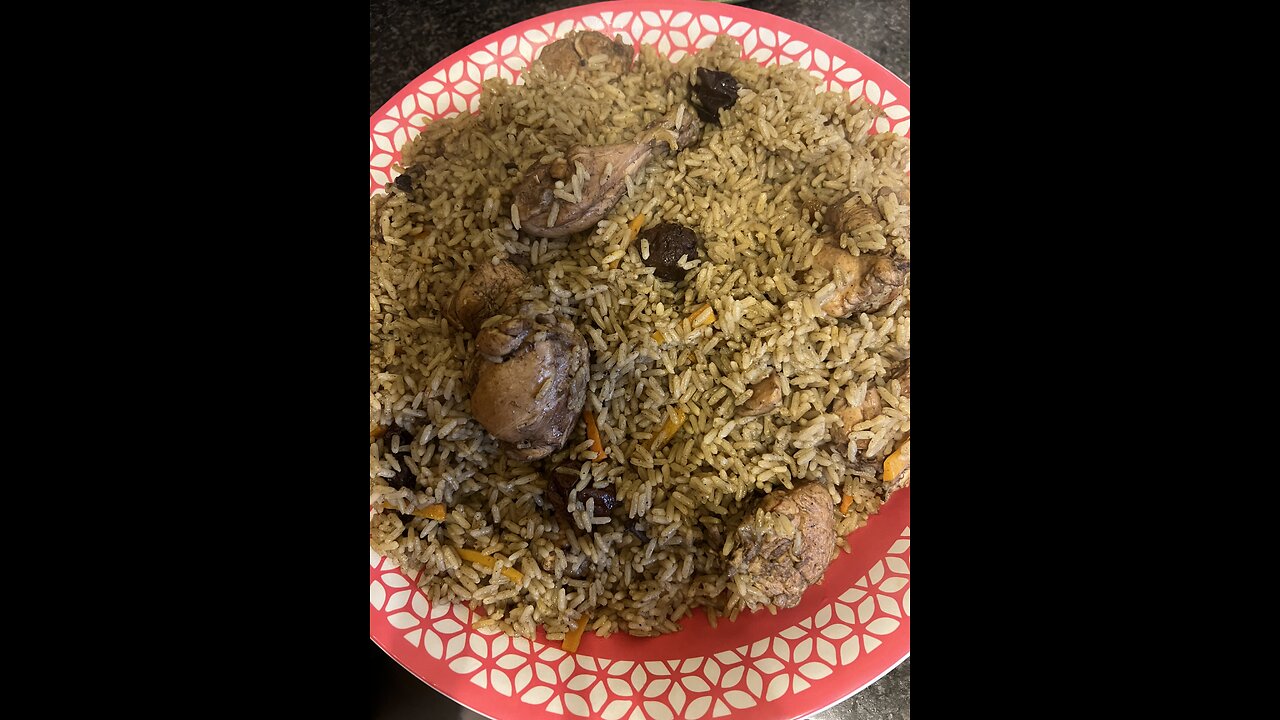 Biryani chicken pilao