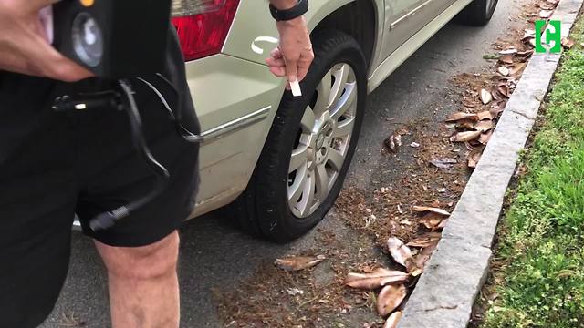 Clark Cam: Clark gets a flat tire