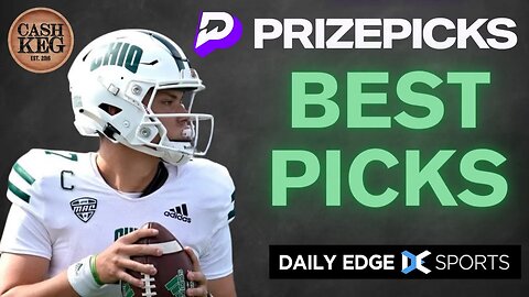 CFB PRIZEPICKS WEEK 0 | PROP PICKS | SATURDAY | 8/25/2023 | BEST BETS | CFB DAILY EDGE SPORTS