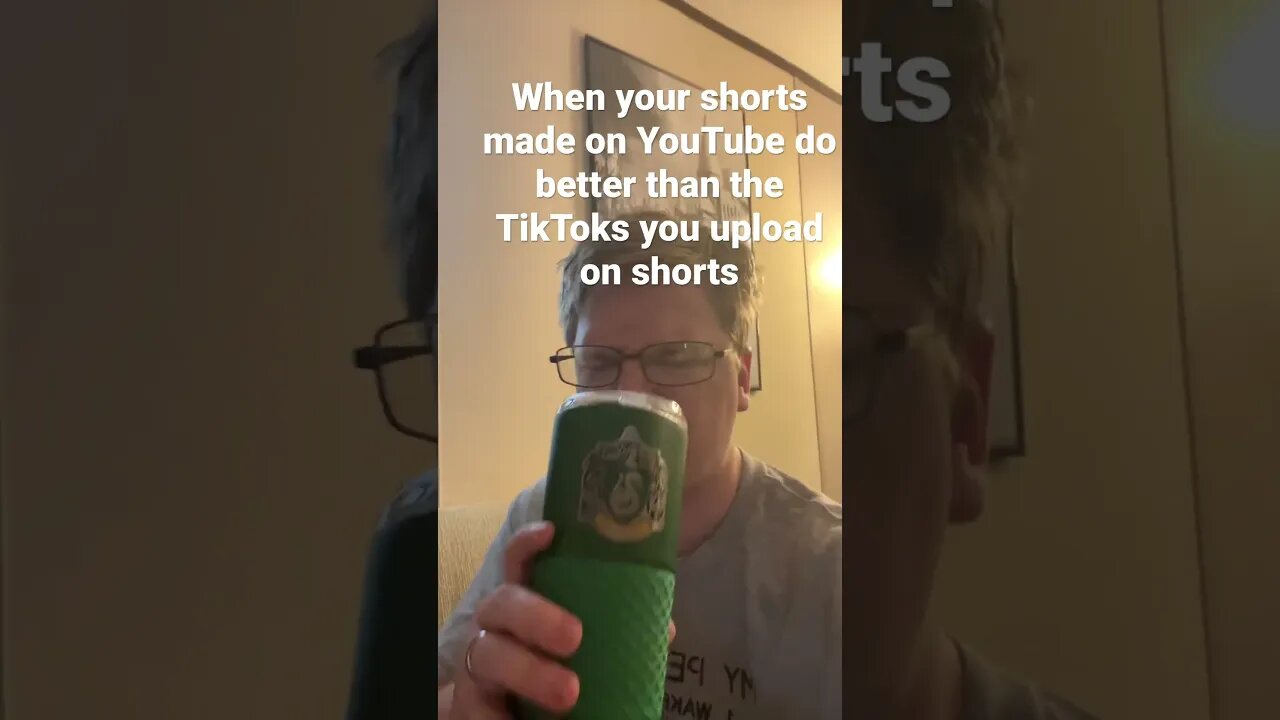 When my shorts made on YouTube do better than the TikToks I upload to shorts