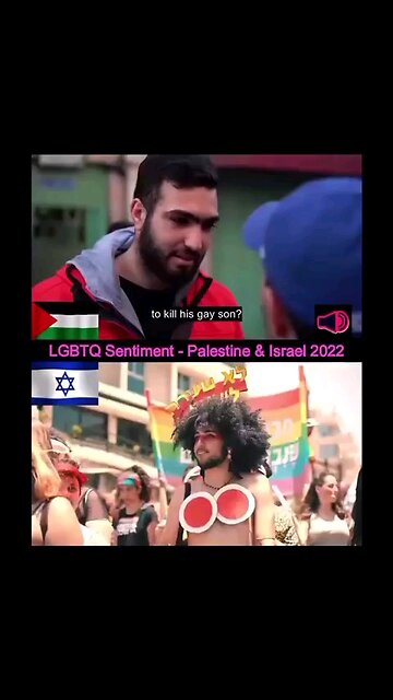 LGBTQ Sentiment - Palestinians/Arabs VS Israel. Let's compare and decide who should we support