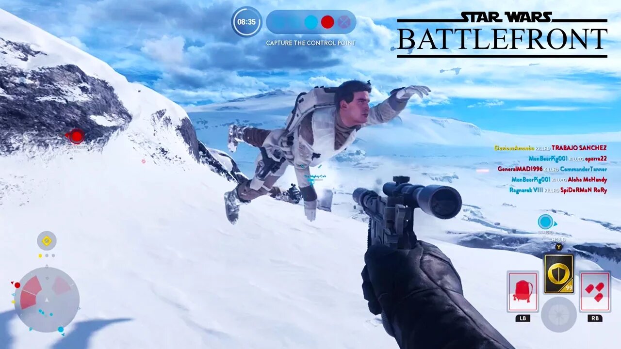 Star Wars Battlefront - Random Moments #5 (Funny Taunts, Superman!)