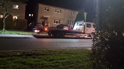 Car Embedded in House After Police Chase Hartcliffe Bristol