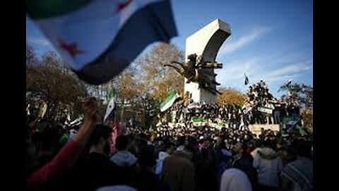 Tens of thousands of people take to streets in Syria to celebrate Assad’s ouster