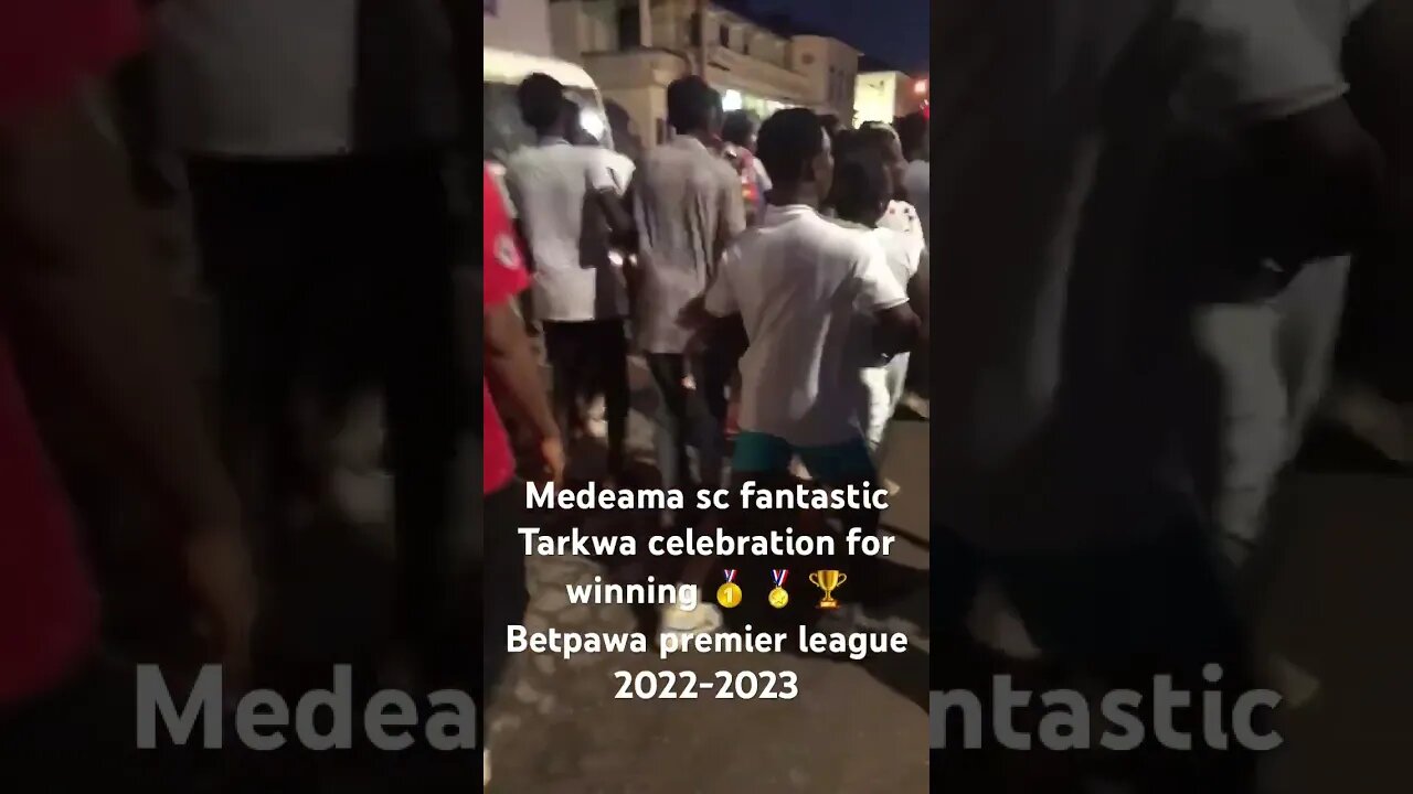 Medeama sc fantastic Tarkwa celebration for winning 🥇 🏅 🏆 Betpawa premier league 2022-2023