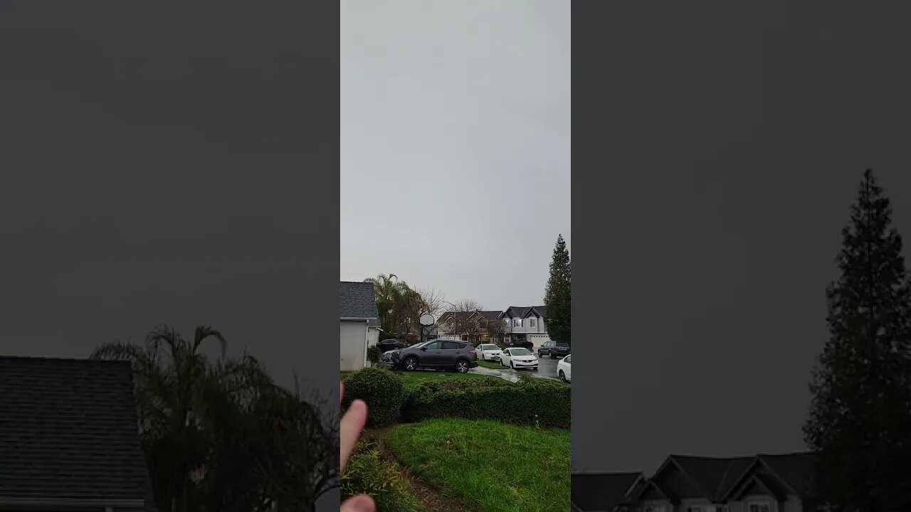 Fresno California Under TORNADO Watch!!!! #shorts