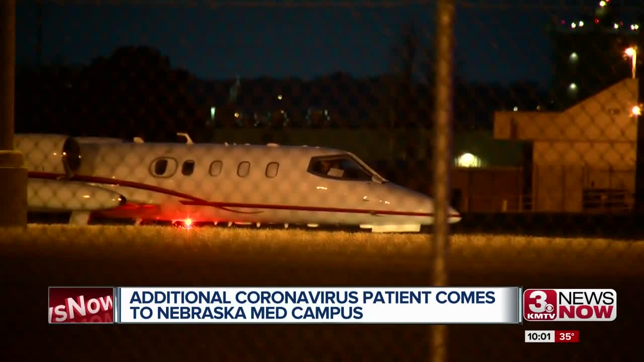 Additional coronavirus patient comes to Nebraska Med campus