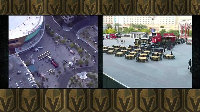 Vegas Golden Knights viewing party preps underway