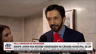 Grupo Jovem Pan recebe homenagem na Câmara Municipal de SP