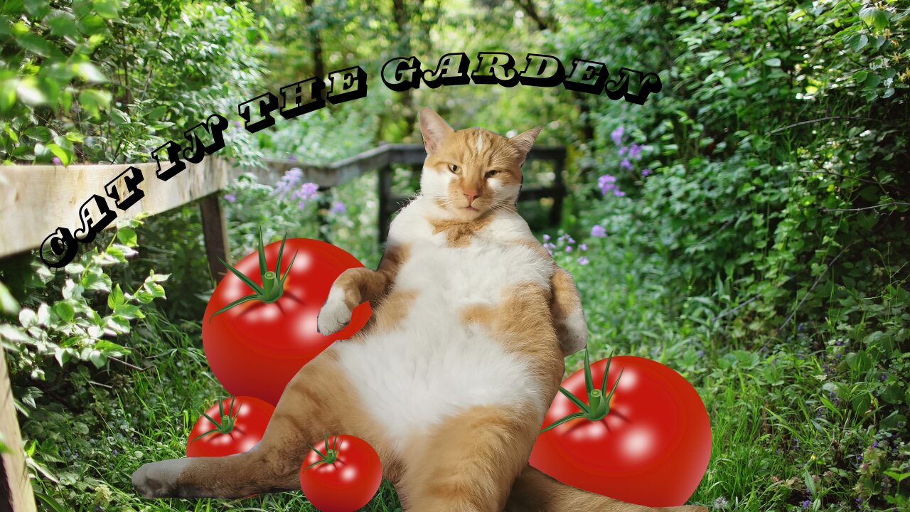 🐾 My Garden Tour! - Catvlog #2