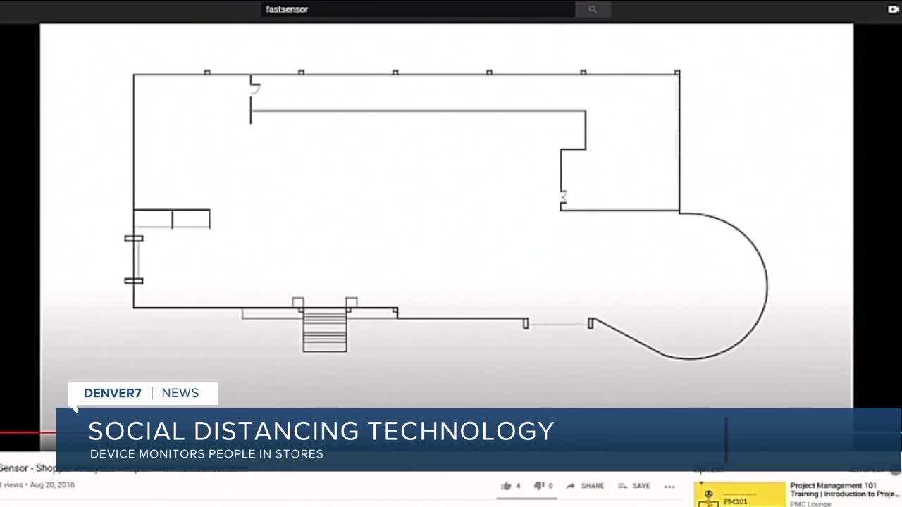 Company helps stores monitor social distancing